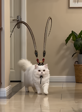 猫咪武安侯头饰逐玉谢征同款