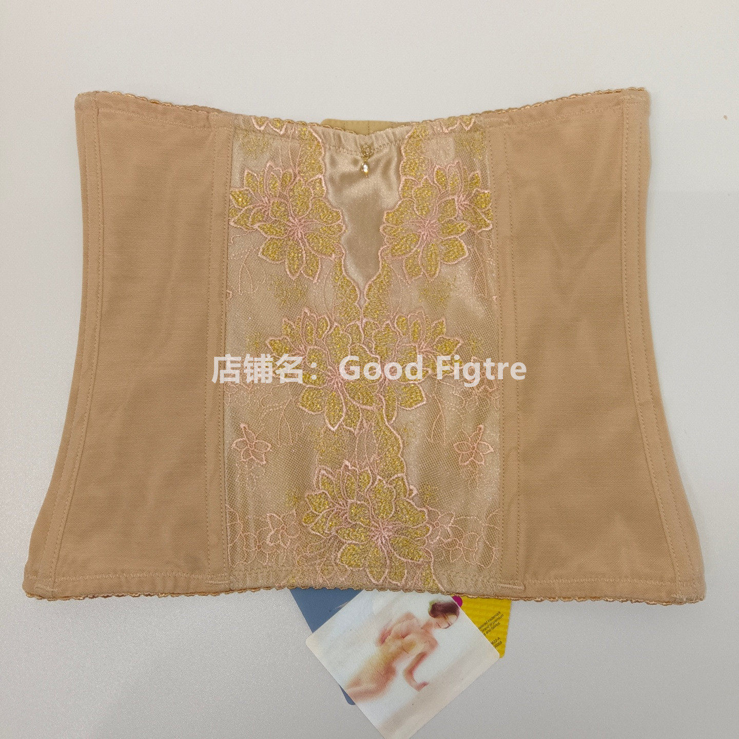 伊克温娜美体内衣新款典雅身材管理器腰夹收腹收腰ik塑形腰甲模具 - 实物图
