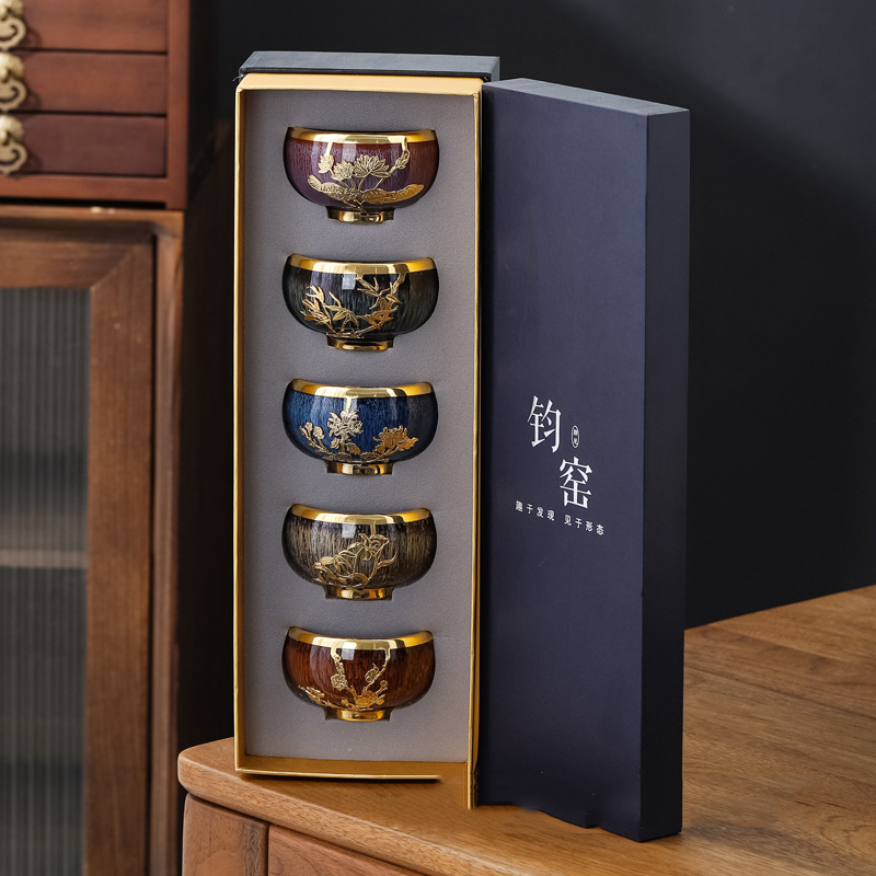 金镶玉钧瓷窑变主人陶瓷