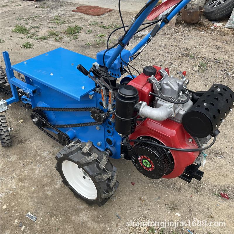 链条式自来水管道挖沟开沟机 农用果园开沟单双链条自走式挖沟机