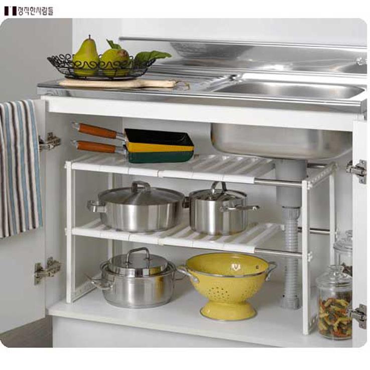 速卖通厨房下水槽置物架卫生间置物架伸缩架收纳架水槽架 锅架