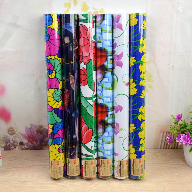 窗花纸 办公室透光玻璃纸玻璃彩色防爆隔热膜窗户贴膜 玻璃纸