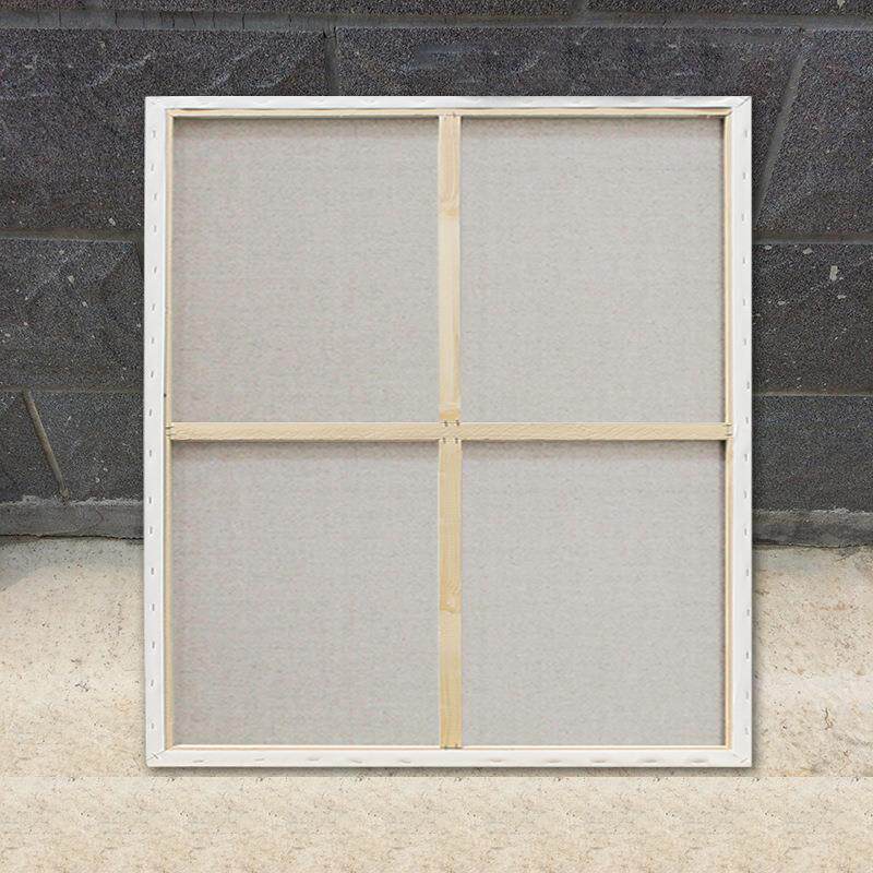 外销品80*80中粗亚麻绷布框田字型油画板油画框内框油画布框