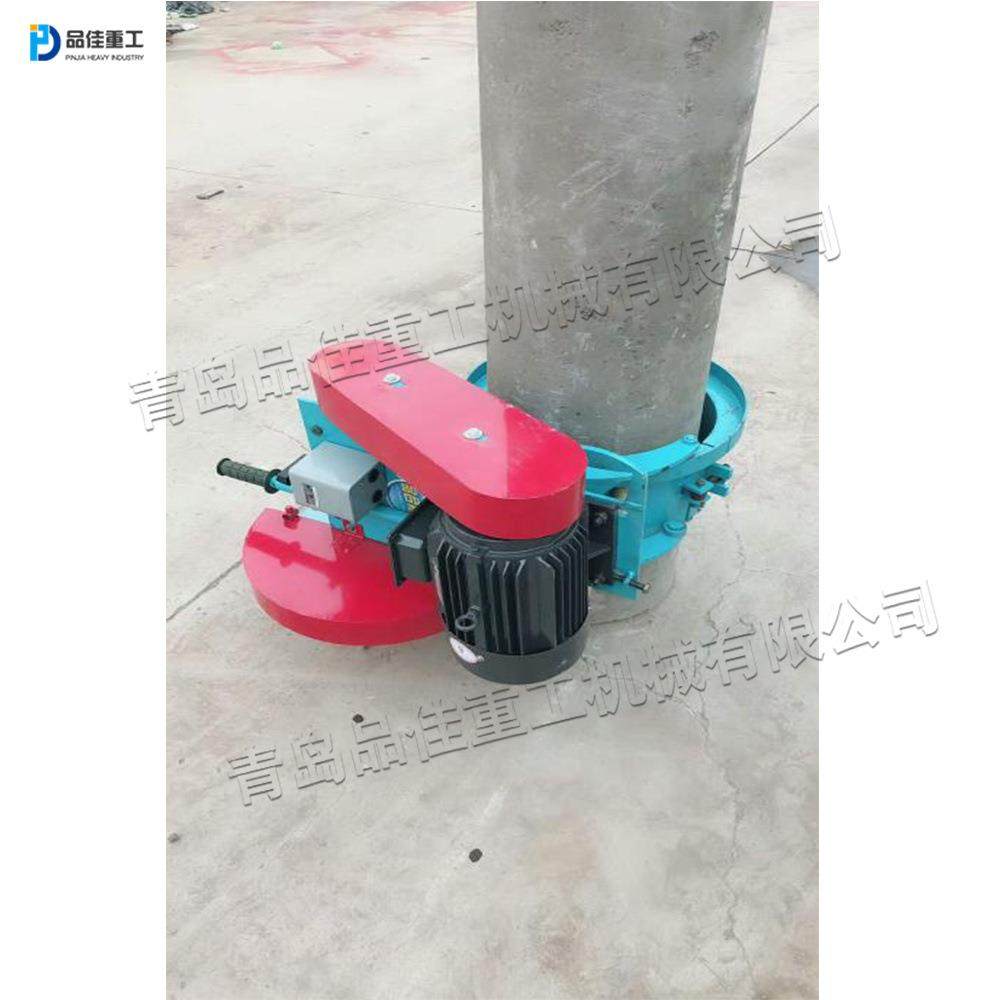 滑轮式桩头切割机 建筑施工水泥管桩切割机 卡箍式圆桩切断机