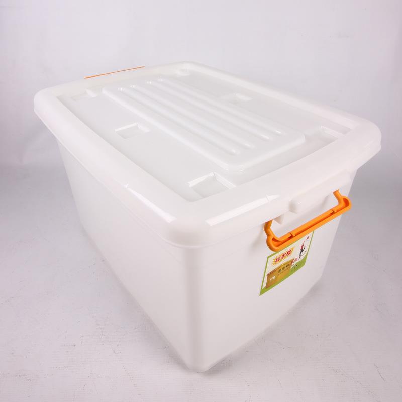 塑料收纳箱特大儿童衣物整理箱超大带轮汽车杂物玩具积木置物箱
