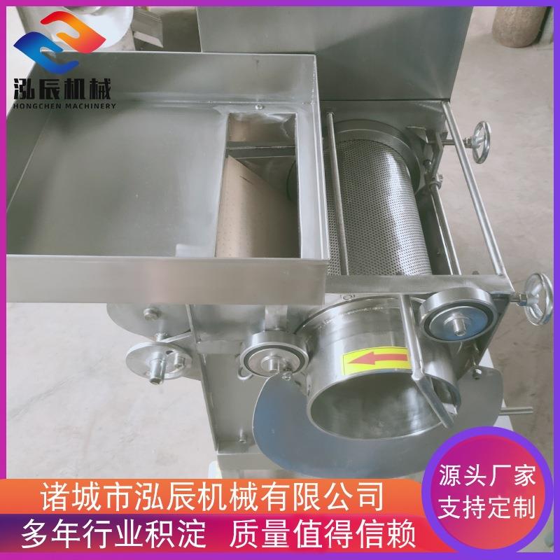 供应鱼糜虾滑制作机器 全自动鱼肉采肉机设备 黄花鱼泥鳅去刺机