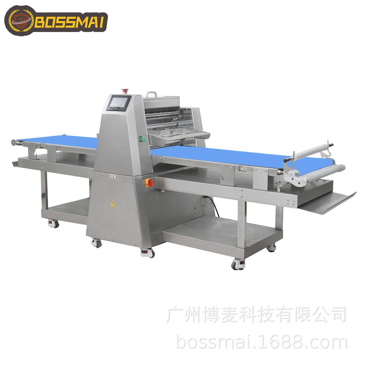 博麦烘焙重型起酥机全不锈钢开酥机全自动起酥机牛角包压面酥皮机