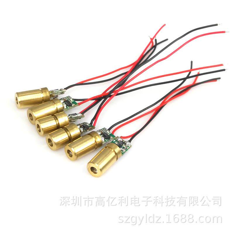 635nm红激光模组激光测距模组2级激光器半导体红光激光头精密