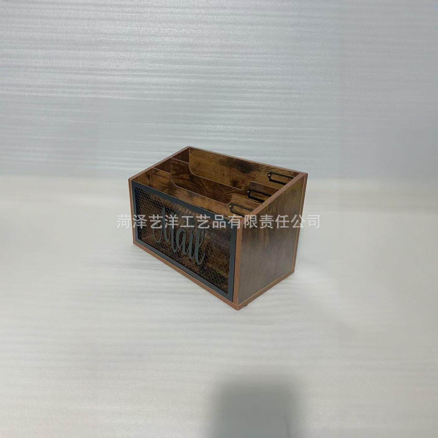 邮件整理器台面信夹书桌邮件分类挂墙式办公桌文件夹配件信封收纳