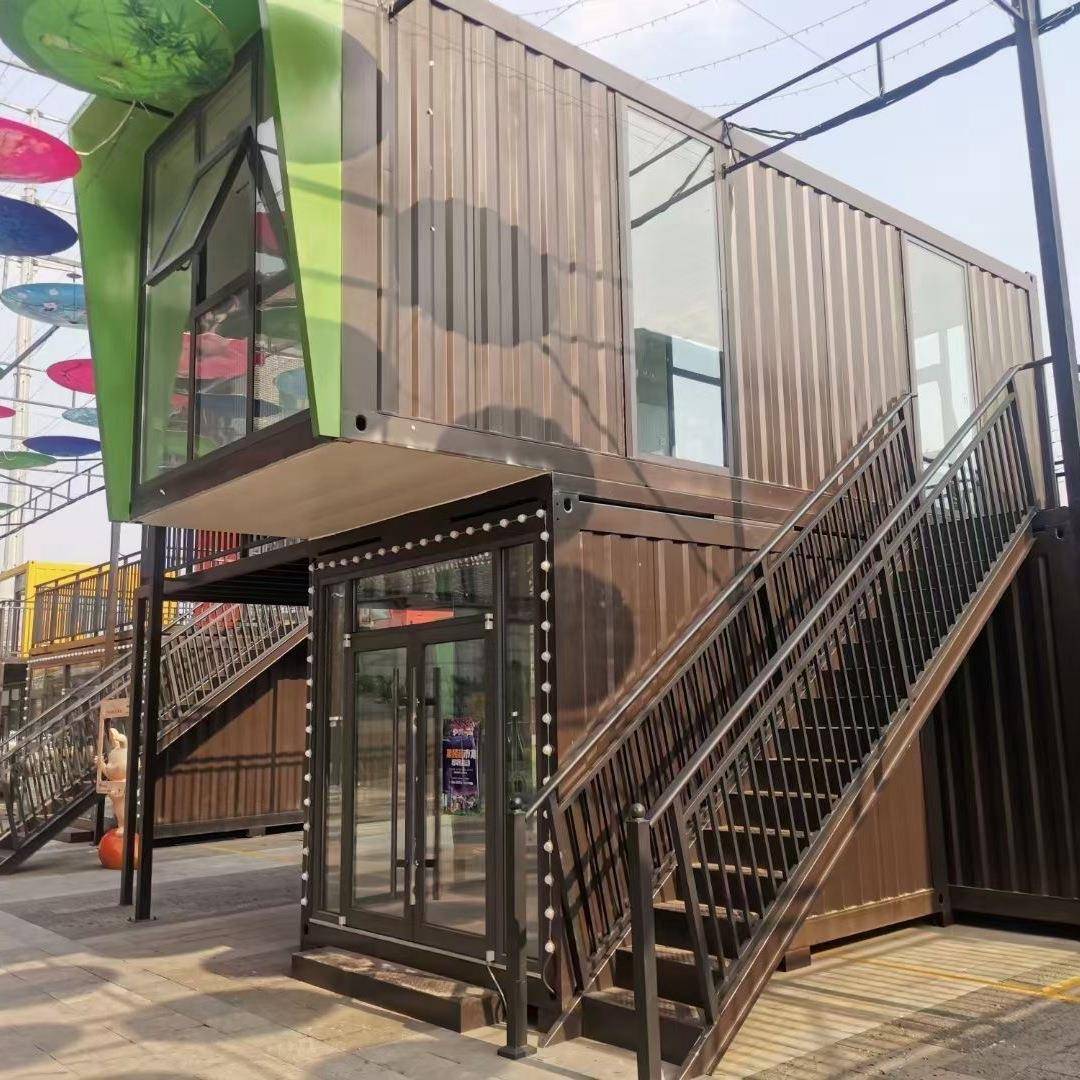 全新住人创意集装箱度假民宿酒店活动房钢结构阳光房集装箱房