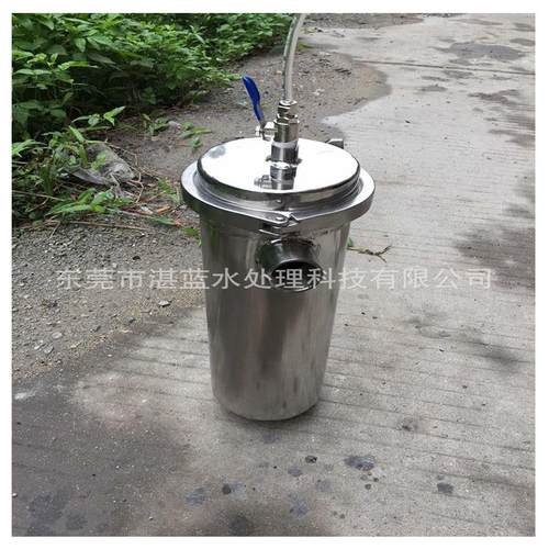 1芯10寸精密过滤器宝安过滤器水处理精密微孔过滤器厂家