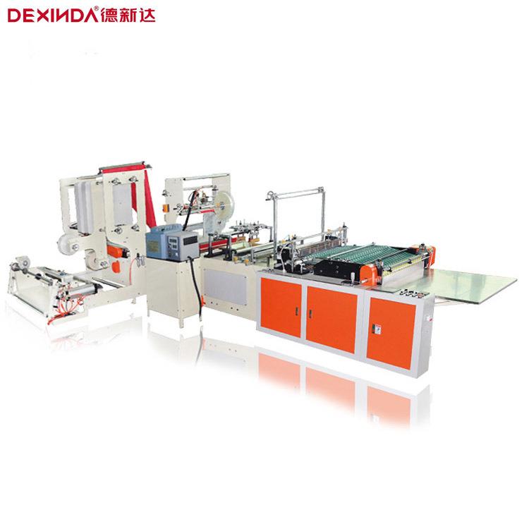 全自动生物降解玉米淀粉快递袋制袋机双通道高速淘宝塑料袋机器