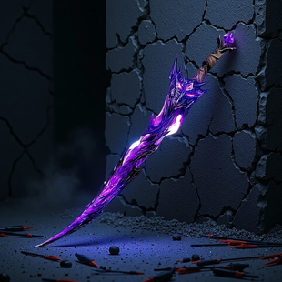 和平精英弗拉迪尾刺火焰刀玩具地铁逃生周边刀具武器模型摆件现货