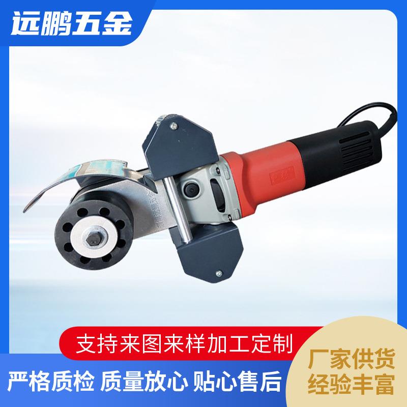 便携式电动拉丝抛光机 打磨去钢材表面黑皮氧化皮金属镜面拉丝机