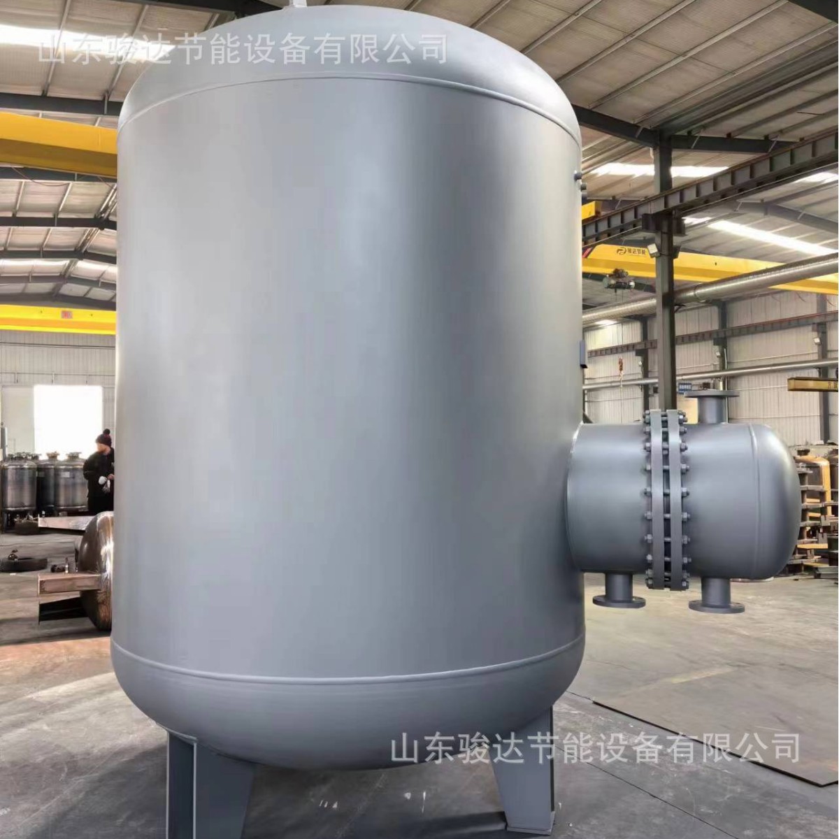 浮动盘管换热器储热水罐HRV RV半容积式换热器导流型容积式换热器