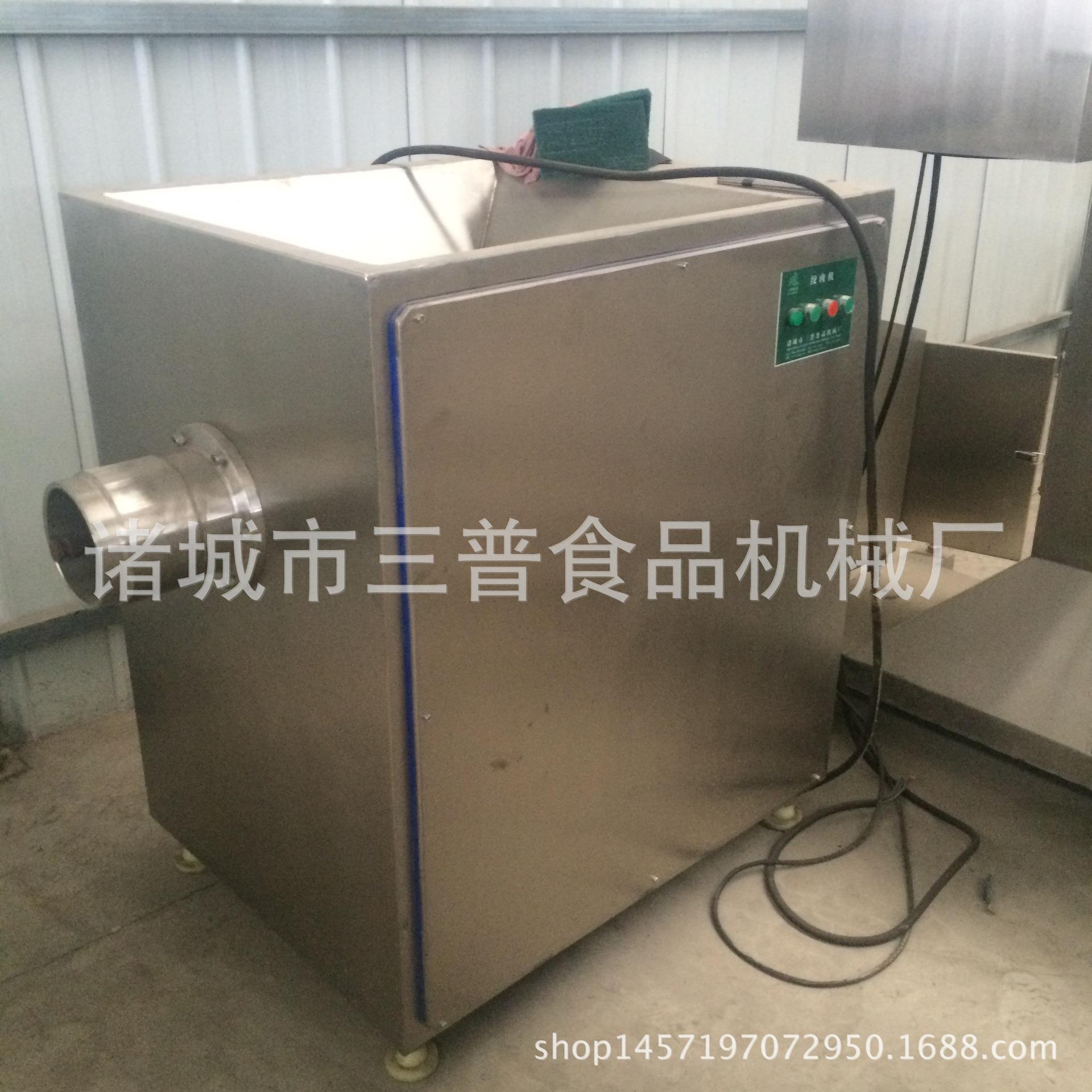 猪肉鸡肉加工设备 不锈钢高产量绞肉机设备 商用大型绞肉机