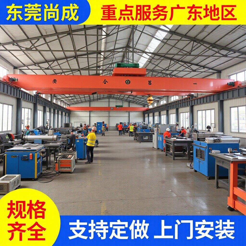 新型电动双梁桥式起重机效工业安全重型天车设备提升装置