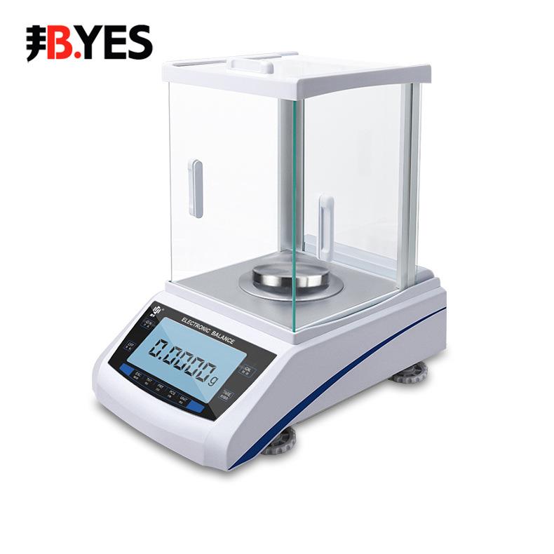 电子分析天秤高精度0.1mg万分之一0.0001精密实验室千分析天平