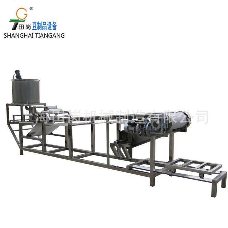 厂家直销干豆腐浇注机豆制品设备不锈钢千张百叶机田岗豆皮机