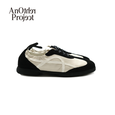 AnOtherProject黑白踩跟休闲鞋
