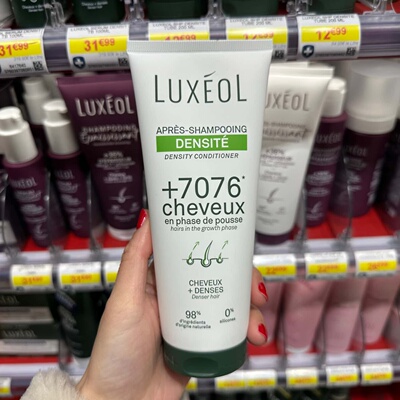 巴黎BC直邮Luxeol/乐丝欧+7076浓密育发护发素200ml 密发爆发