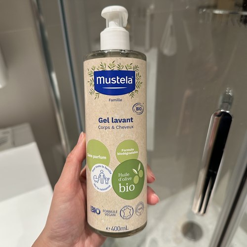 巴黎BC直邮妙思乐温和洗发露浸浴沐浴乳500ML舒肤敏二合一油有机