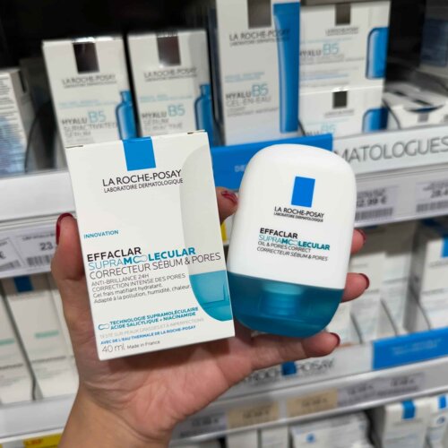巴黎BC直邮La Roche-Posay理肤泉控油细致毛孔抗瑕疵凝胶40ml