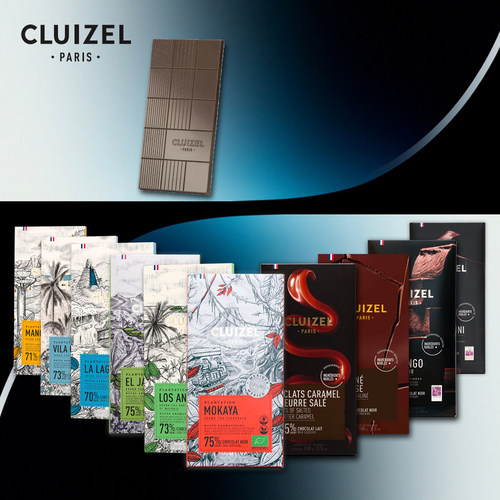 法国Cluizel焦糖99%黑巧排块