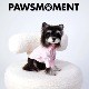 雪纳瑞约克夏法斗 新款 PAWSMOMENT·MIU风狗狗衬衫 粉色内搭春季