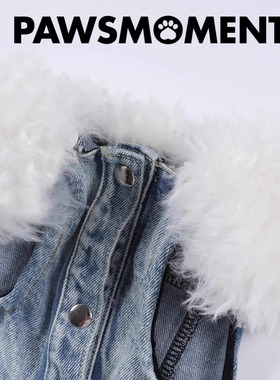 狗狗配饰毛毛领宠物小型犬秋冬季新款保暖比熊马尔济斯