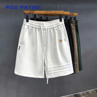 短裤 英国FOX 男宽松休闲工装 纯色运动五分裤 PAYNE小狐狸2026夏季