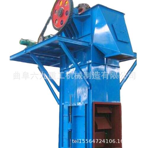 入稻谷斗式料TD140机 NE板链提升上机 粉体罐瓦式斗给料机LJKL
