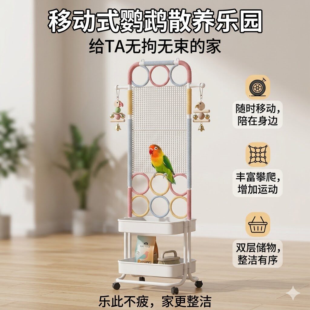 鸟笼架子玄凤牡丹虎皮小太阳专用