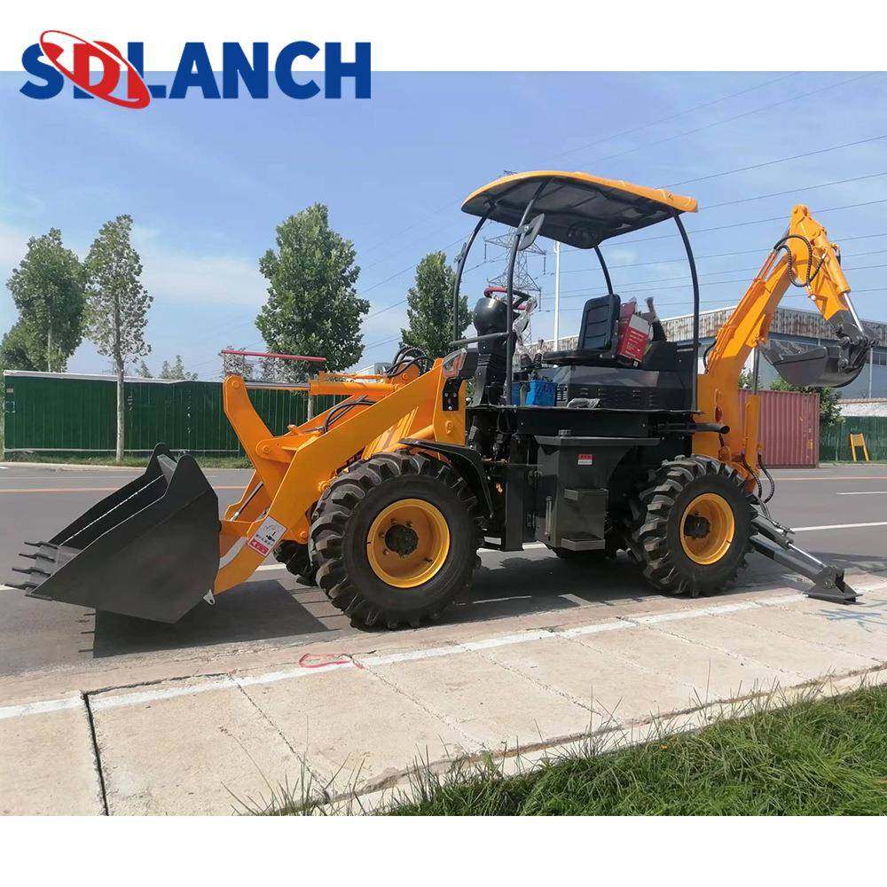 迷你4X4轮紧凑便宜的价格多功能工厂前端拖拉机反铲装载机,五金/工具,挖掘机,淘宝优惠券,粉丝福利购,淘宝优惠卷