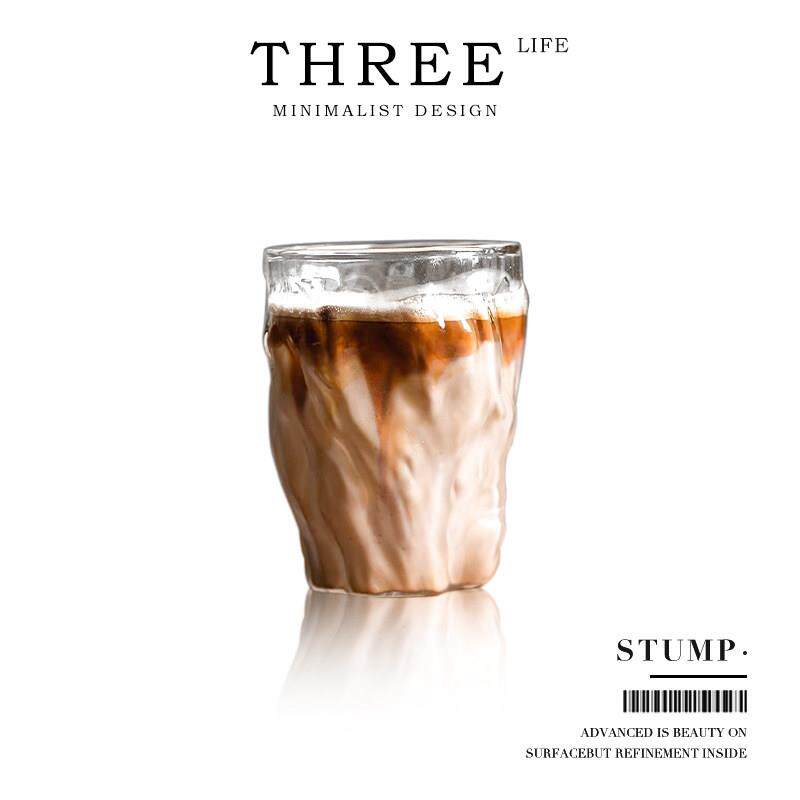 Tlife·Stump·杯具Dirty咖啡杯小众高级感冰美式简约透明 | 树桩