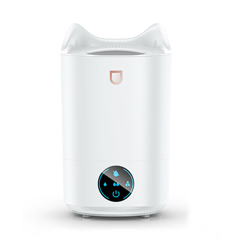 4L双喷加湿器大容量家用静音办公室卧室空气加湿 香薰机礼品