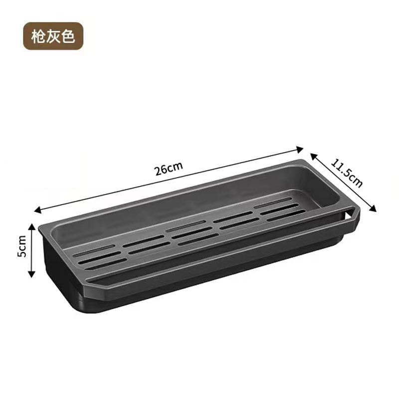 厨房置物架海绵洗洁精收纳架沥水架抹布架免打孔沥水架