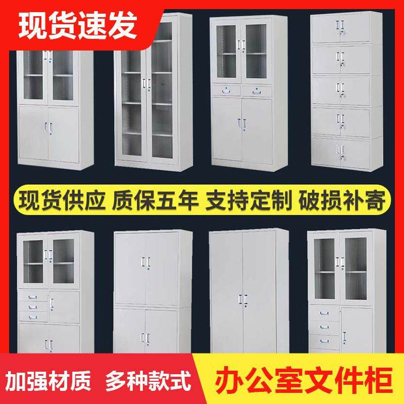 办公室铁皮文件柜钢制资料柜凭证柜通玻中二斗分五节大器档案柜,商业/办公家具,办公储物柜,淘宝优惠券,粉丝福利购,淘宝优惠卷