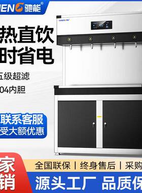 驰能饮水机商用工厂车间工业直饮机大型学校冷热水净水器烧开水