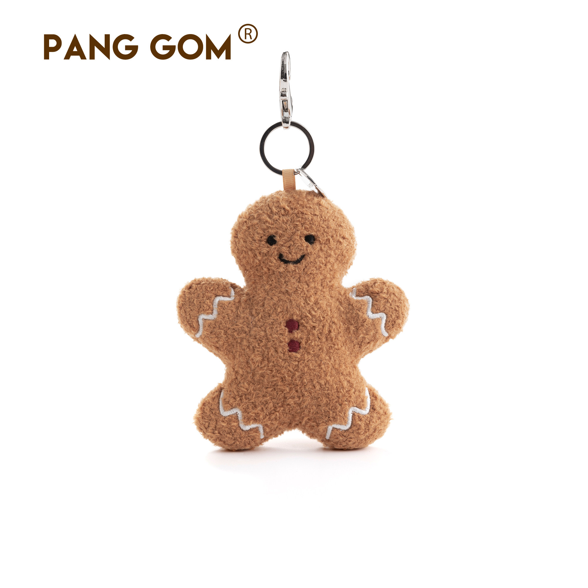 PANG GOM姜饼人挂件礼物毛绒玩具包包挂饰钥匙扣可爱公仔玩偶送礼,玩具/童车/益智/积木/模型,毛绒/玩偶/公仔/布艺类玩具,淘宝优惠券,粉丝福利购,淘宝优惠卷