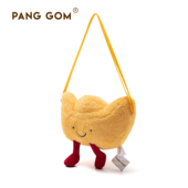 PANG GOM金元 宝包包毛绒玩具可爱单肩包安抚治愈玩偶公仔送礼包包