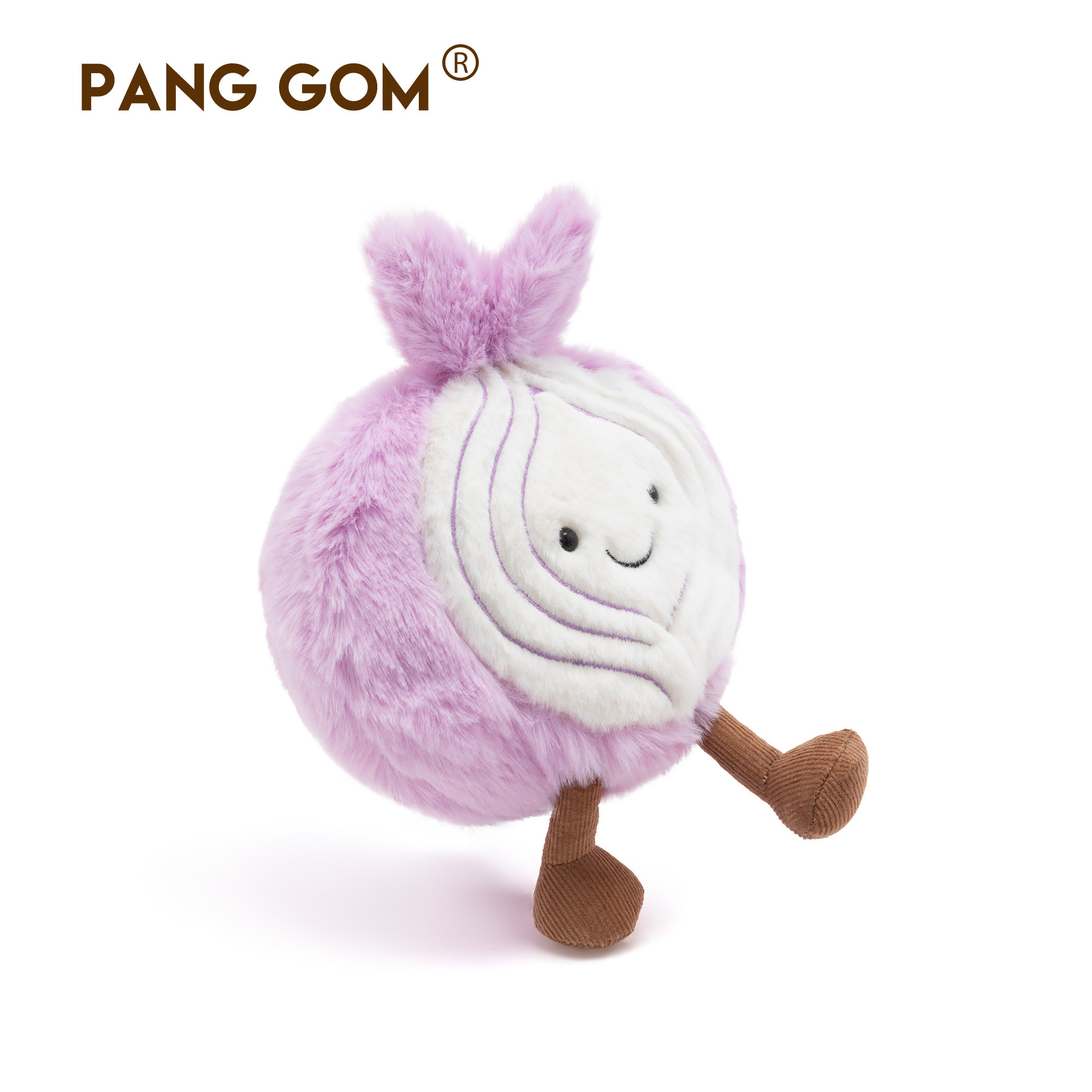 PANG GOM洋葱毛绒玩具新款可爱卡通治愈儿童玩具娃娃公仔送礼女生