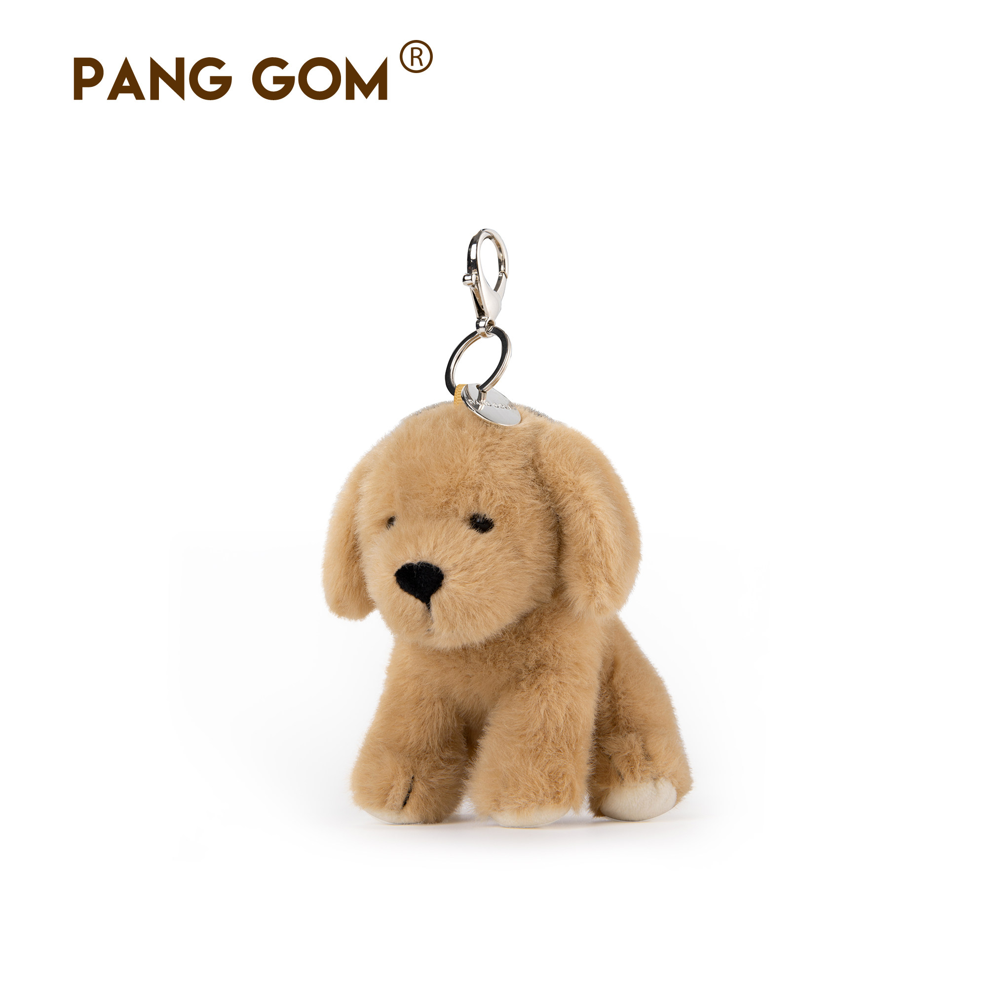 PANG GOM小金毛犬毛绒玩偶挂件送礼小狗可爱治愈陪伴包包挂饰玩具