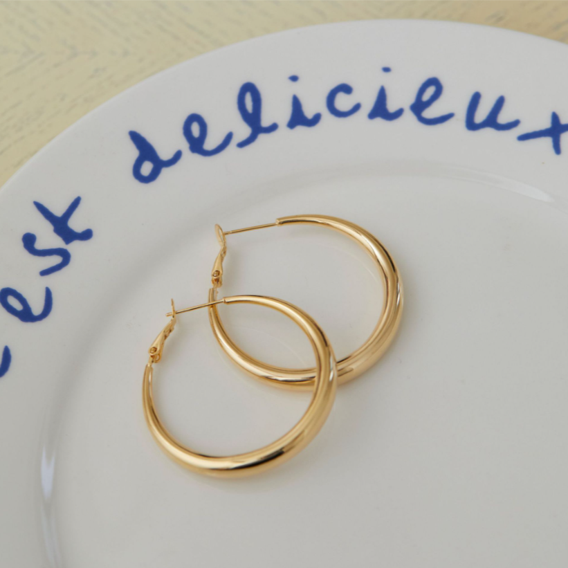 金属冷淡风素圈耳环女小众耳钉夸张耳饰蚊香盘耳夹,饰品/流行首饰/时尚饰品新,耳环,淘宝优惠券,粉丝福利购,淘宝优惠卷