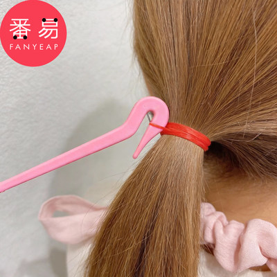 拆发器A1pq808-便携式拆发器皮筋切割器卸皮筋发绳器刀钩发工具