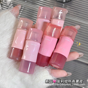 莎琪诺轻甜柔雾唇釉哑光雾面丝绒口红女高唇彩国货彩妆