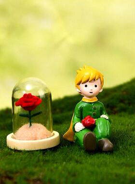 新小王子创意摆件ins风治愈系桌面车载装饰小工艺品可爱生日礼物