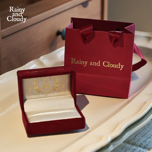 戒指盒 项链盒 Rainy 项链 Cloudy红 同时拍戒指 联系退邮 and