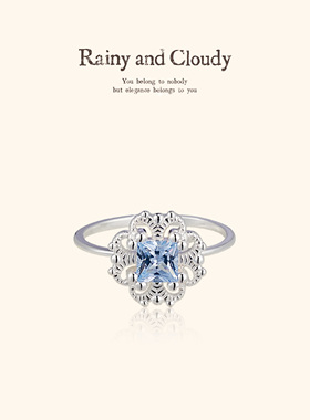 音乐｜低音谱号橄榄色戒指耳钉