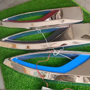 亚克力吸塑镀铬三维车标新款别克发光logo电镀4S店招牌门头发光字